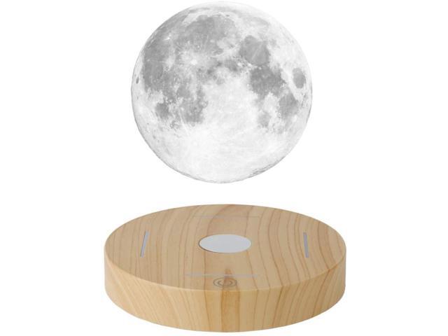 KFISI Moon Lamp 3D Printing Magnetic Levitation Moon Light Lamps with 360 Auto