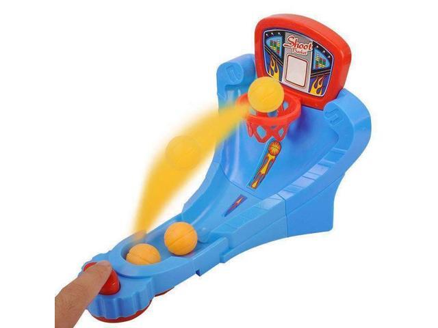 Desktop Crazy-shoot Hoop Mini Basketball Game Toy Random Color Delivery