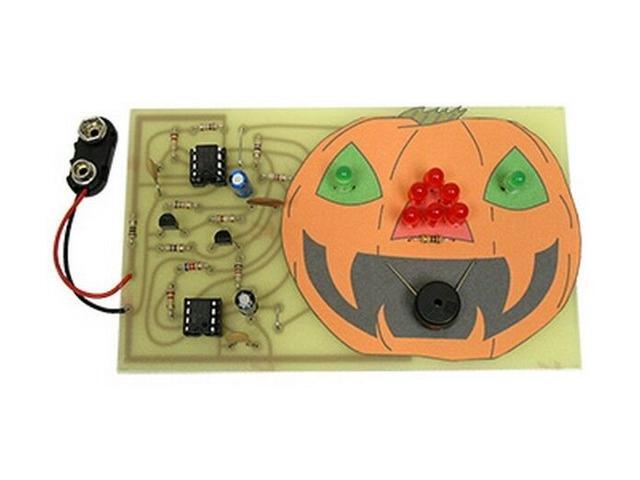 KitsUSA K6783 HALLOWEEN HAUNTED PUMPKIN KIT with LIGHTS and SOUND AGE13+
