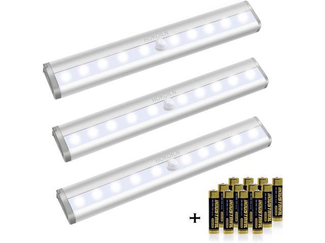 Motion Sensor Closet Lights HOKOILN 10 LED Motion Sensor Lights Stick-on Anywh