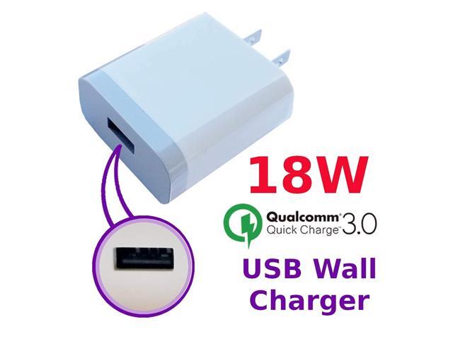 MediaGear USB C 18W Wall Charger: QC 30 USB Adapter Input: 100-240V Output: 5-9-12V 18W max Compatible with Wireless Chargers Smartphone & 