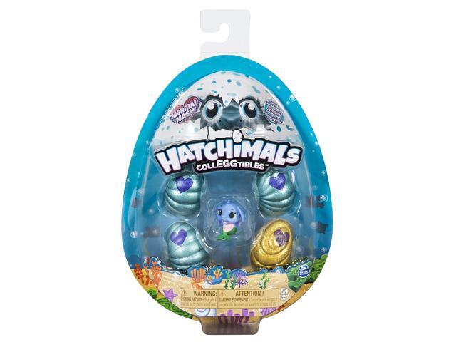 Hatchimals CollEGGtibles Mermal Magic 4 Pack + Bonus with Season 5 Hatchimals for Kids Aged 5 and Up (Styles May Vary)