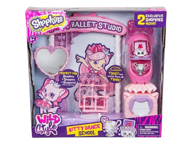 Shopkins Season 9 Wild Style - Kitty Dance School Playset