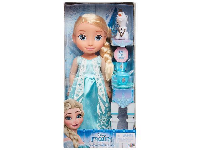 Disney Princess Elsa Doll & Olaf Tea Set