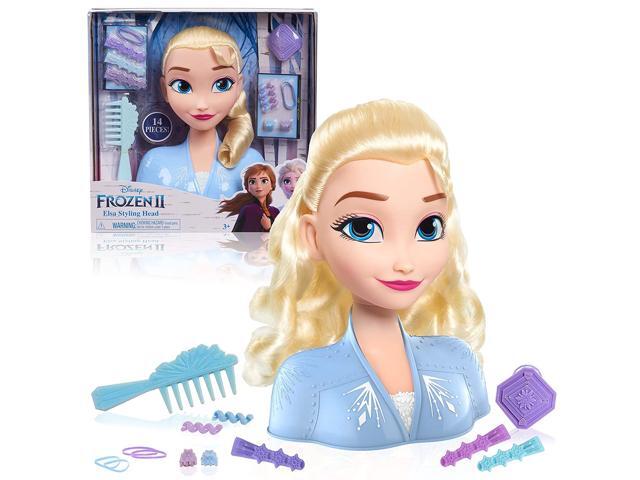 Disney Frozen 2 Elsa Styling Head 14-Pieces