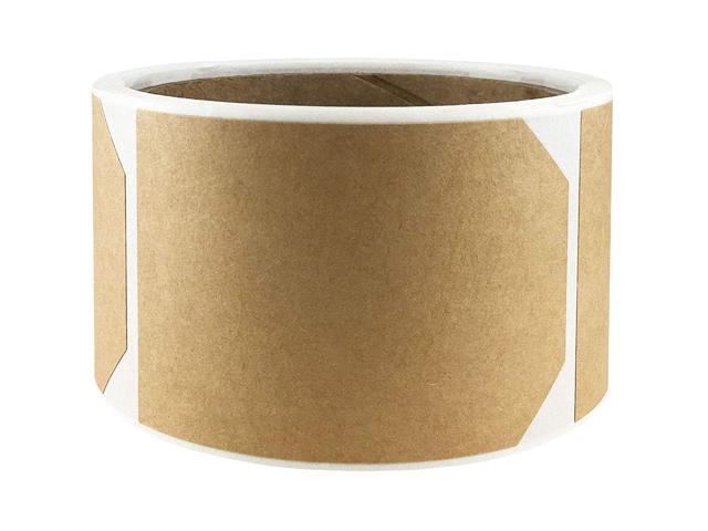 Natural Kraft Blank Gift Tags Holiday Present Stickers 2 x 3 Inch 100 Total Labels