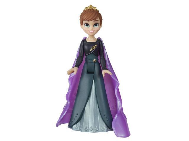 Disney Frozen Queen Anna Small Doll with Removable Cape Inspired by Frozen 2 Movie Toy for Kids 3 and Up