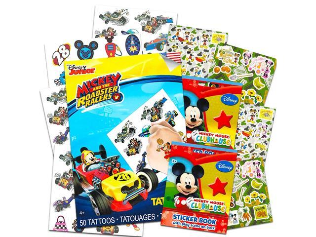Mickey Mouse Stickers & Tattoos Party Favor Pack (200 Stickers & 50 Temporary Tattoos) by Disney