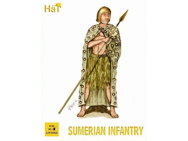 HAT 1/72 Ancients Sumerian Infantry Figures Set 8132 New