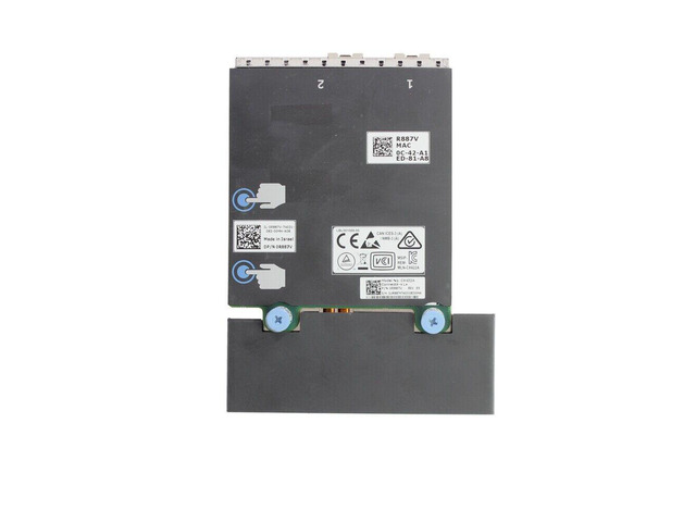 thumbnail image 2 of Used Dell Mellanox ConnectX-4 CX422A Dual Port 25GbE SFP RNDC Network Card (R887V, 406-BBLH) 2 of 5