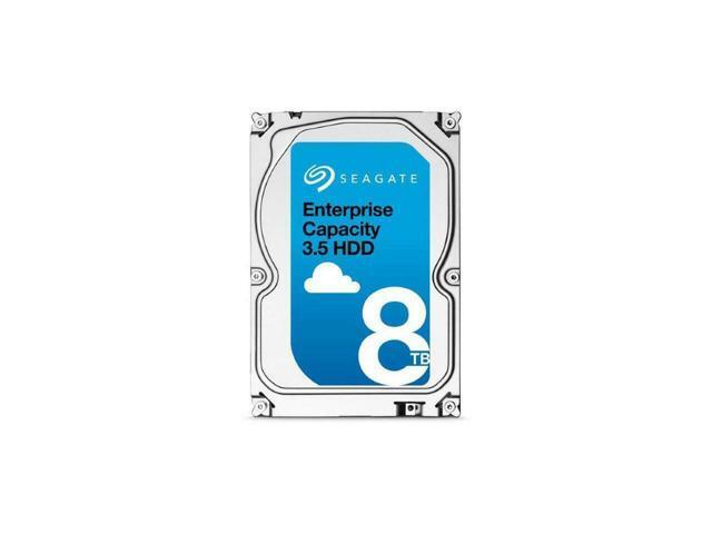 Seagate Enterprise Capacity 3.5'' HDD 8TB 7200 RPM 4Kn SAS 12Gb/s 256MB Cache Secure Model Internal Hard Drive ST8000NM0095