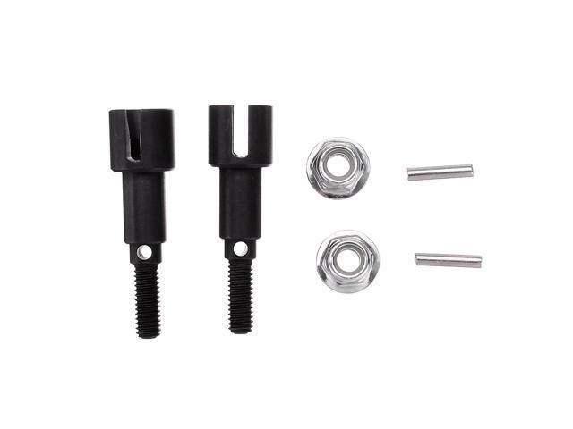 HBX M16107 Upgraded Metal Rear Wheel Shafts+Pins+Lock Nut M4 for 16889 1/16 RC Car Vehicles Spare Parts