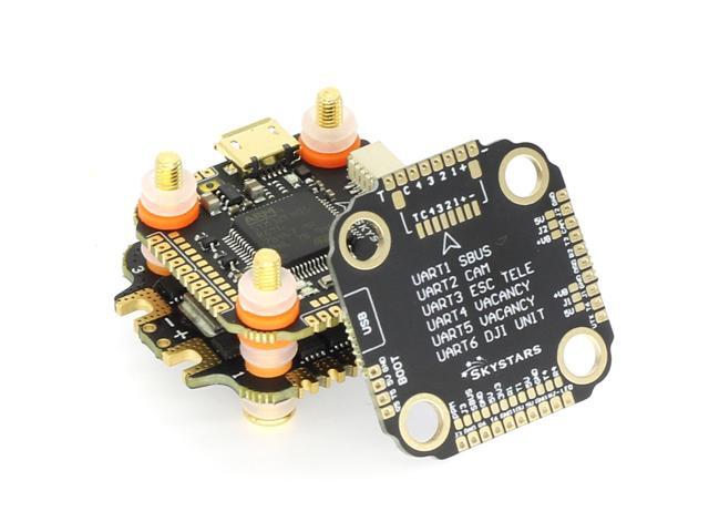 20x20mm Skystars F405 MINI HD F4 Flight Controller & Kramam 35A 3-6S BLHeli S 4in1 ESC Stack Support DJI Air Unit for RC FPV Racing Drone