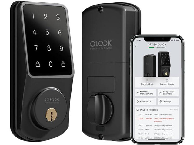 NeweggBusiness - ORVIBO WiFi Smart Lock Keyless Entry Electronic
