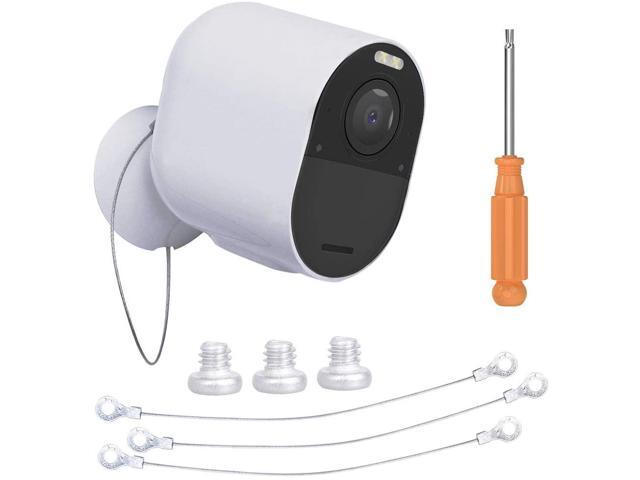 Koroao Anti-Drop Chain for Arlo Pro 3/Arlo Ultra - Prevent from Falling/Stolen - Weatherproof Indoor and Outdoor Safety Equipment (3-Pack)