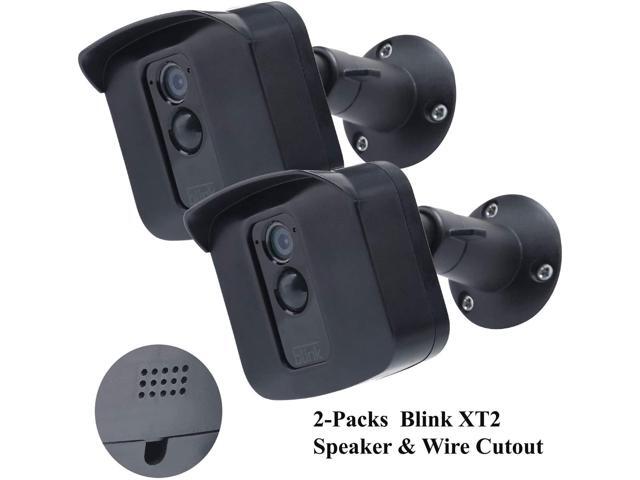 Protective Housing Wall Mount Hard Case & Adjustable Metal Bracket for Blink XT2 Camera - Exclusively Designed for Blink XT2 Security Camera with