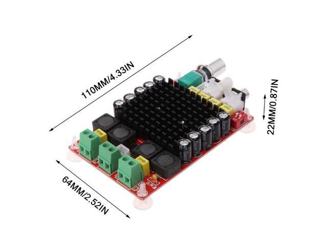 2x100W TPA7498 High Power Dual Audio Stereo Digital Amplifier Board for Home Theater Active Speaker