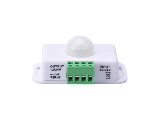 Body Infrared PIR Motion Sensor Switch DC 12V/24V For LED Light Strip Automatic
