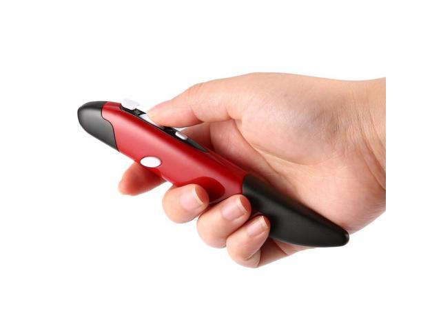 Cool Mini 24GHz USB Wireless Mouse Optical Pen Mouse Adjustable 500 / 1000DPI for Laptops Desktops Computer