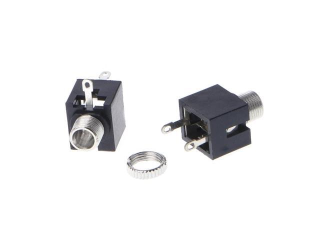 10 Pcs 35mm Female Audio Connector 3 Pin DIP Jack For PJ-301M Headphones