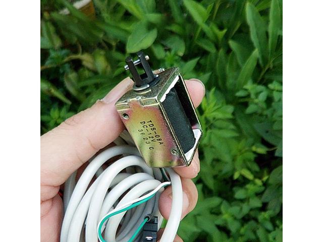 1PC Suction type electromagnet TDS-08A Frame type DC electromagnet DC12V 09A electric magnets accessories High Quality HOT