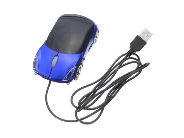LEORY Car Shape USB 20 3D LED Optical Mouse Mice 10cmx5cmx35cm 800DPI For PC Laptop Notebook Cute Design