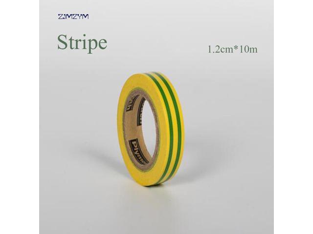 7 colors 12cm * 10m ultra-thin waterproof insulation electrical tape electrical flame retardant PVC tape Repair Bonding Tool