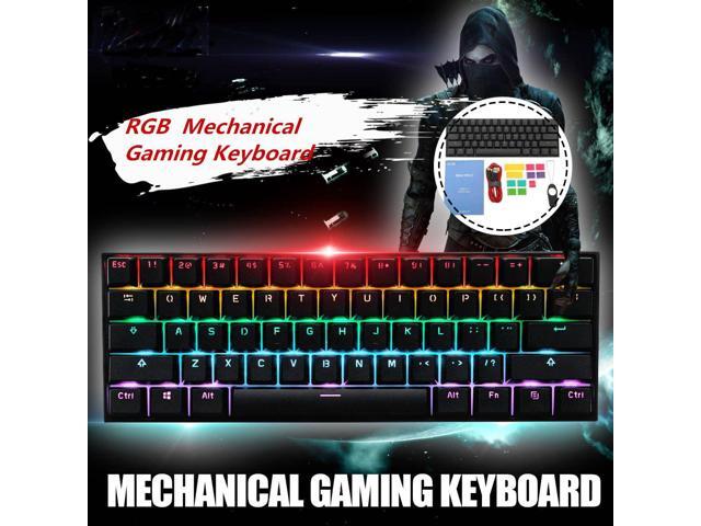 [Gateron Switch]Obins Anne Pro 2 60% NKRO bluetooth 40 Type-C RGB Mechanical Gaming Keyboard