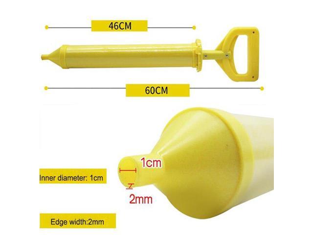 1 pc Cement mortar caulking gun and small round nozzle grouting mortar spraying machine smear tool construction tool