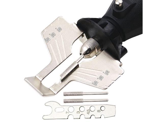 Saw Sharpening Attachment Sharpener Guide Drill Adapter Kit Drill Rotary Mini Drill Power Hardware Tools Accessories Set