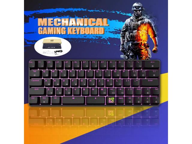Gateron Optical Switch GK66 bluetooth USB-C Dual Mode Split-Spacebar Hot-swappable RGB Mechanical Gaming Keyboard 60% Layout