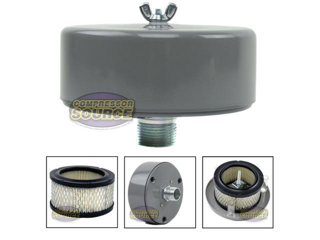 1' MNPT Complete Intake Filter Housing w/ Element For Air Compressor USA Made