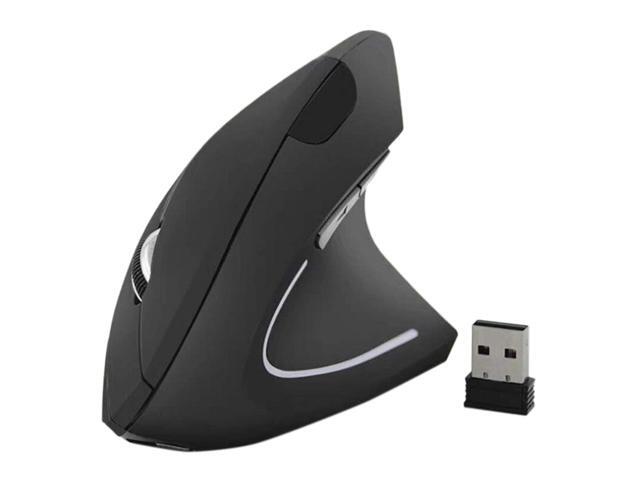 Optical Vertical Mouse 24G Wireless USB Mice 3 Adjustable DPI 1000/1200/1600 Fit Right Hand Users Mice for PC Laptop