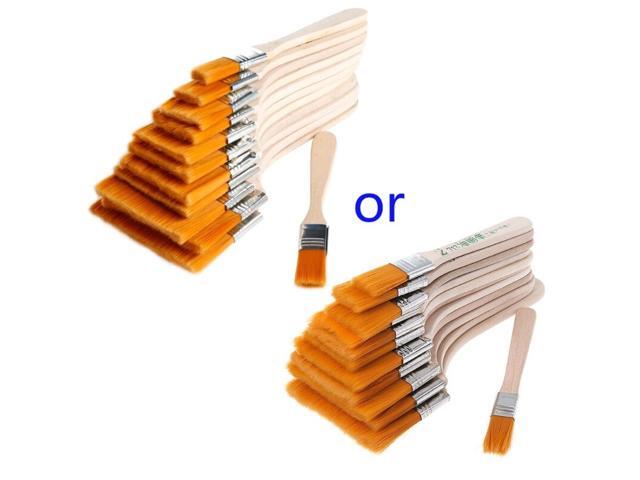 12Pcs Wooden Oil Painting Brush Artist Acrylic Watercolor Paint Art Supply Tool