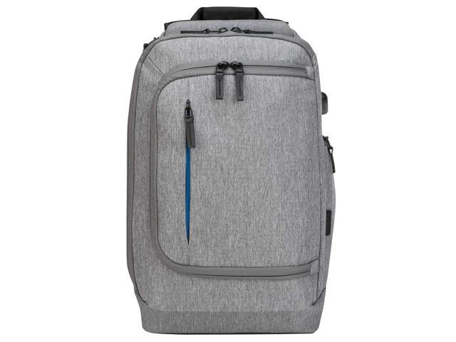 Targus CityLite Pro Modern Premium Convertible Backpack for 156-Inch Laptop Grey (TSB939GL)