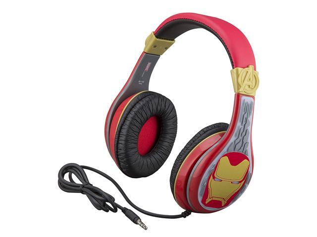 eKids Avengers Endgame Kids Headphones Adjustable Headband Stereo Sound 35Mm Jack Wired Headphones for Kids Tangle-Free Volume Control