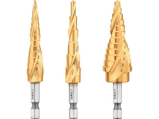 DEWALT Step Drill Bit Set 3-Piece (DWA1790IR)