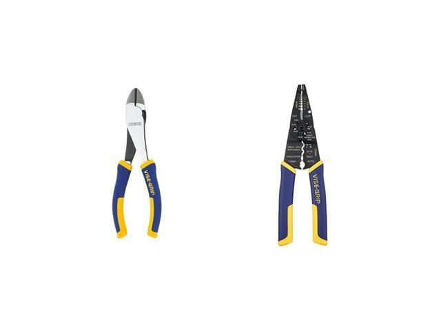 IRWIN VISE-GRIP Diagonal Cutting Pliers 6' 2078306 & IRWIN VISE-GRIP Multi-Tool Wire Stripper/Crimper/Cutter 2078309