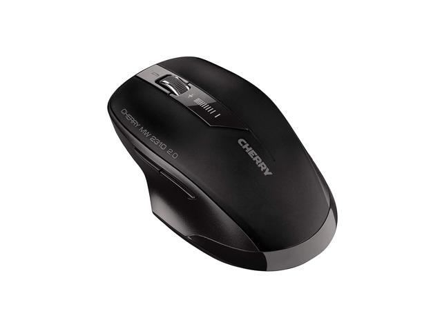 CHERRY MW 2310 20 - Optical Mouse - Wireless - Energy-Saving - Symmetrical Design - DPI Switch - Black - Mobile