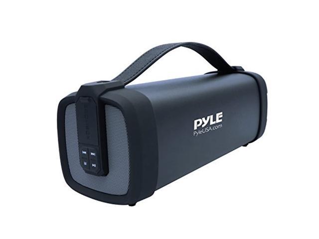 Pyle Wireless Portable Bluetooth Speaker - 100 Watt Power Rugged Compact Audio Sound Box Stereo System with Built-in Rechargeable Battery 35mm