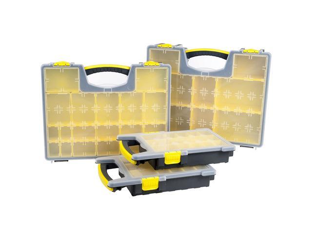 Stalwart 75-MJ4645102 Parts and Crafts Portable Storage Organizer Box (Set of 4)
