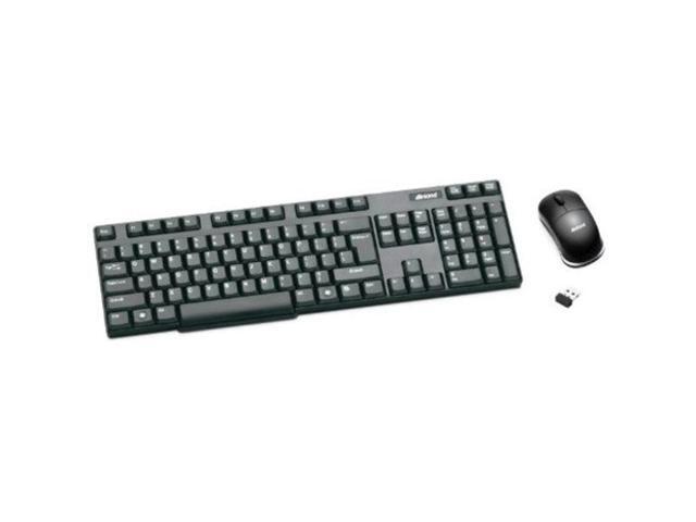 ProHT 24Ghz Wireless Optical Mouse/Keyboard Combo (70119) 104 Keys Keyboard & Optical Mouse for PC Laptop Desktop Windows 7/8 / 10 / XP/Vista