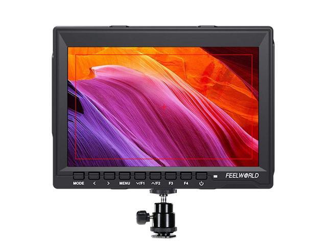 FEELWORLD FW759 7 Inch DSLR Camera Field Monitor HD Video Assist Slim IPS 1280x800 4K HDMI 1080p with Sunshade