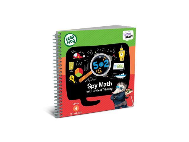LeapFrog LeapStart 1st Grade Activity Book: Spy Math & Critical Thinking