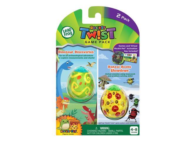 LeapFrog RockIt Twist Dual Game Pack: Dinosaur Discoveries and Banzai Beans Showdown