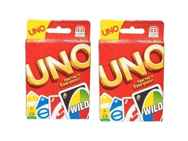 Mattel 4347154784 Uno Card Game 2 Pack Red