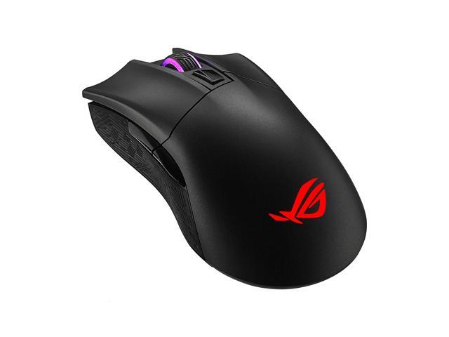 ASUS Wireless Optical Gaming Mouse for PC - ROG Gladius II Right-Hand Grip 12000 DPI Optical Sensor 400 IPS Omron Switches 6 Programmable