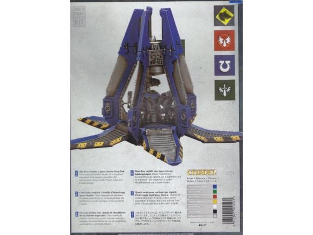 Games Workshop 99120101069' Space Marine Drop Pod Tabletop and Miniature Game
