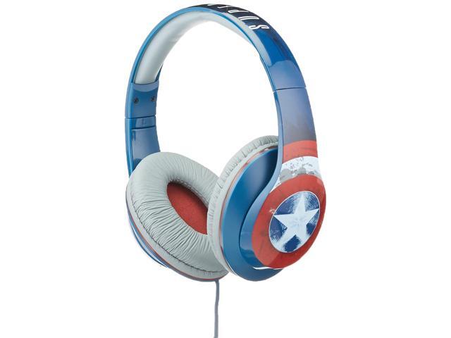 Avengers Captain America Vi-M40CA FX Over Ear Headphones with V Built-in Microphone