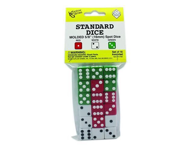 Koplow Games Dot Dice Set Classroom Accessories